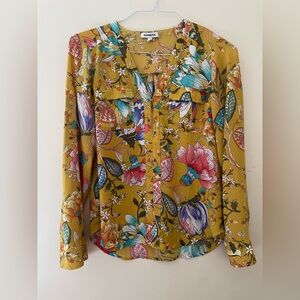 Express Multicolor Floral Blouse